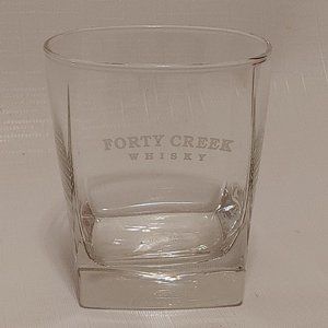 Forty Creek Whisky Glass Square base